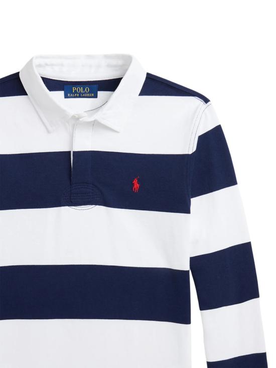 25FW [키즈] 폴로 랄프로렌 폴로 셔츠 323932280K 001WHITE CRUISENAVY MULTICOLOUR - POLO RALPH LAUREN