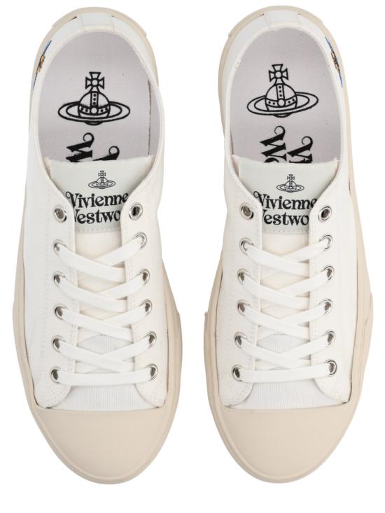 25FW 비비안웨스트우드 스니커즈 75020060W W0165A402 WHITE - VIVIENNE WESTWOOD