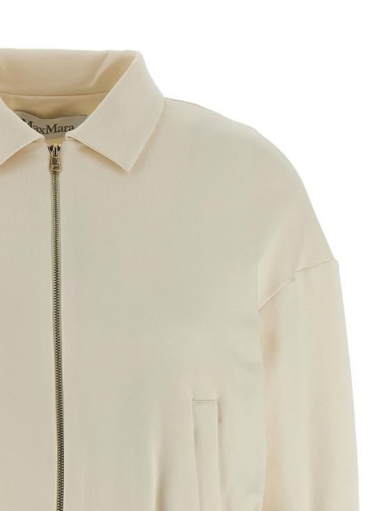 25FW 막스마라 집업 크롭 스웨터 2521926018600001 - MAX MARA