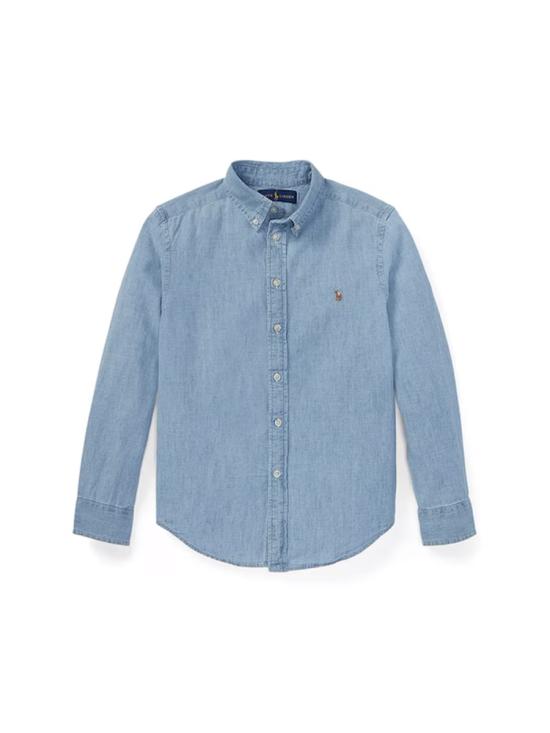 25FW [키즈] 폴로 랄프로렌 셔츠 323703283K 001LTBLUE