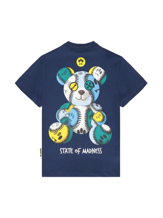 25FW [키즈] 바로우 티셔츠 F5BKJUTH077K 060 BLUE - BARROW