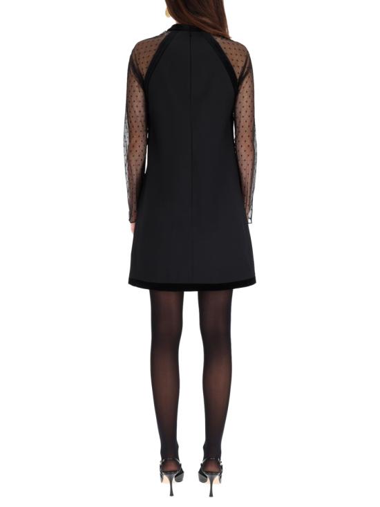 25FW 니나리찌 숏 원피스 25ACRO045WV0324 U9000 BLACK - NINA RICCI