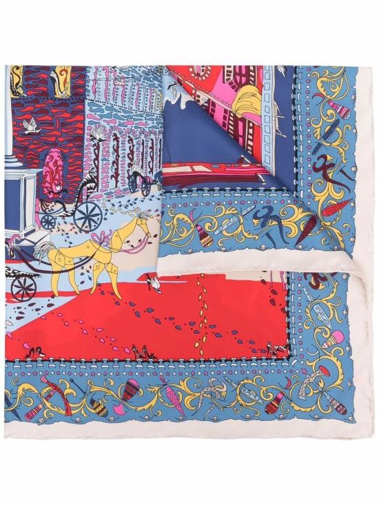 26SS 살바토레 페라가모 머플러/스카프 3115950746281 MARINEBLUETTE - SALVATORE FERRAGAMO