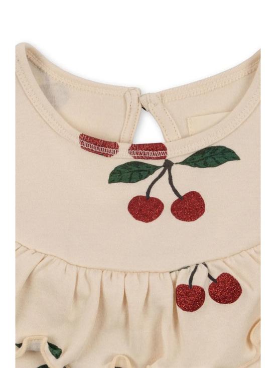 25FW [키즈] 콩제 슬래드 원피스 KS103893K MAGRANDECERISEGLITTER BEIGE - KONGES SLOEJD