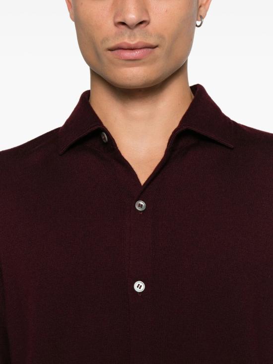 25FW 딸리아토레 스웨터 IAGOGSI2501291369BORDEAUX RED - TAGLIATORE