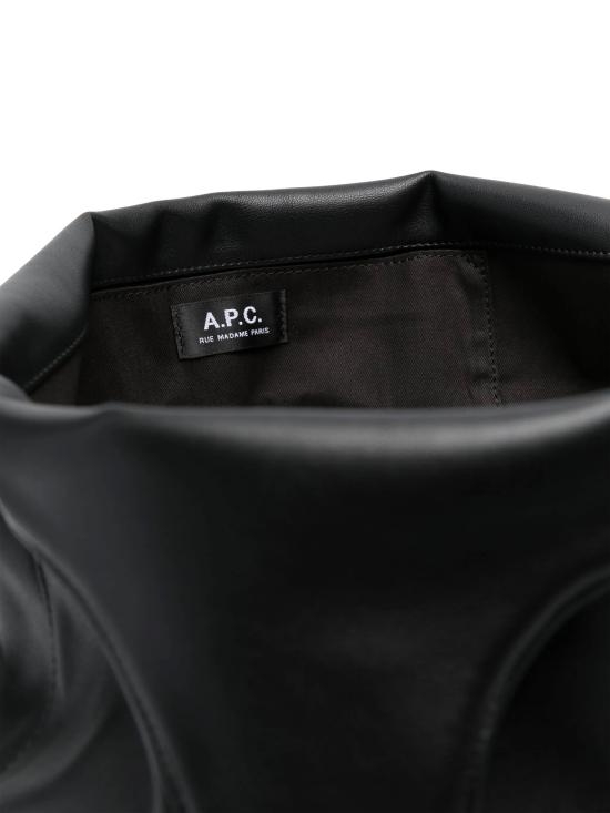 26SS 아페쎄 니논 토트백 PUAATM61565LZZ BLACK - A.P.C.
