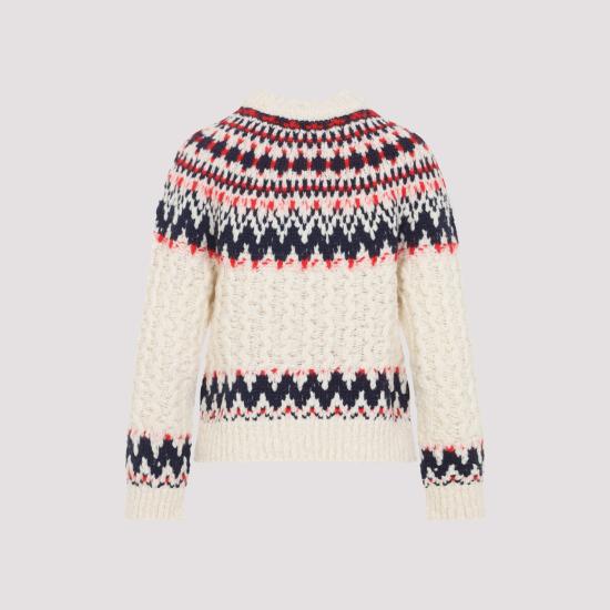 25FW 몽클레어 스웨터 K20989C00003M7948 F07 WHITE - MONCLER