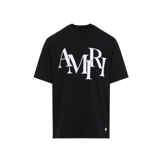 26SS 아미리 반팔 티셔츠 AMJYTE1149 001 BLACK - AMIRI