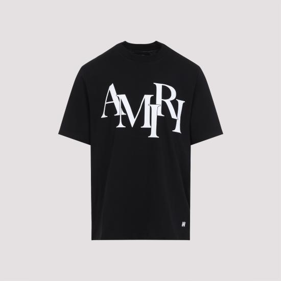 26SS 아미리 반팔 티셔츠 AMJYTE1149 001 BLACK
