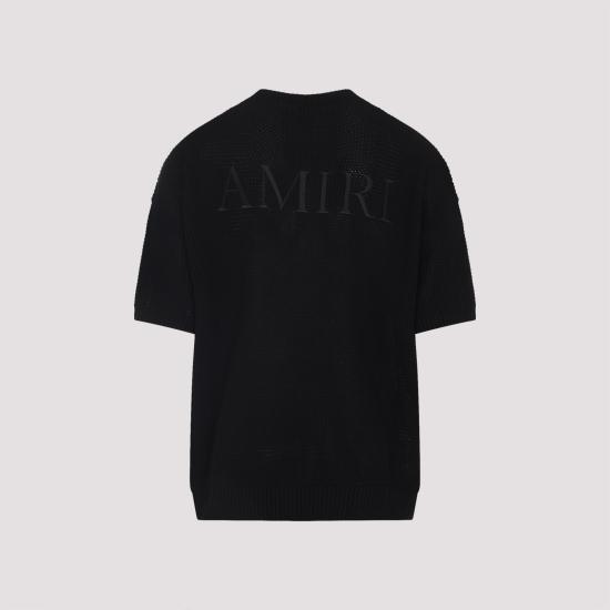 26SS 아미리 반팔 티셔츠 AMKNTE1052 BLACK - AMIRI