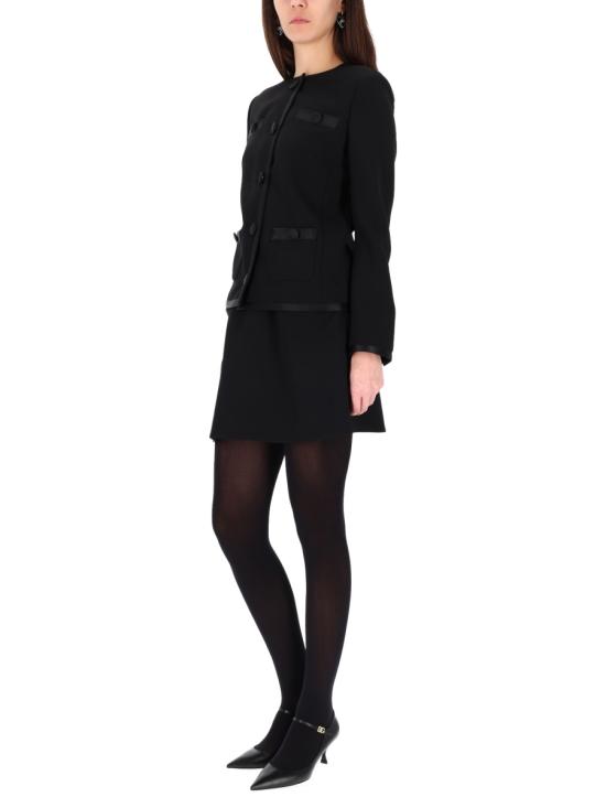 25FW 돌체앤가바나 숏 스커트 F4C4PT FU2L8N0000 BLACK - DOLCE & GABBANA