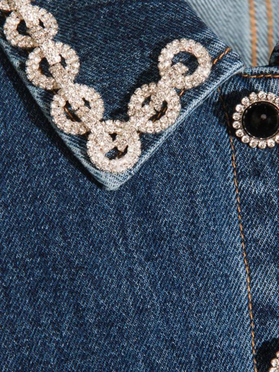 25FW 셀프 포트레이트 미디 원피스 AW25808SBL BLUE - SELF PORTRAIT