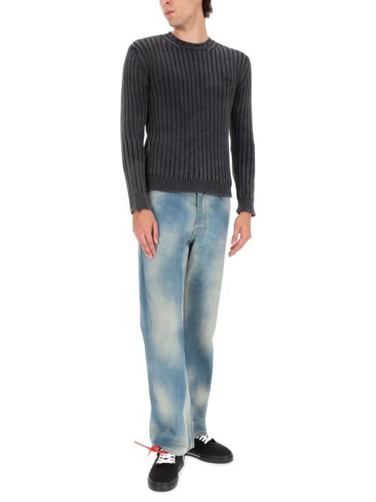 25FW 오프화이트 스웨터 OMHE20B F25KNI0011310 GREY - OFF WHITE