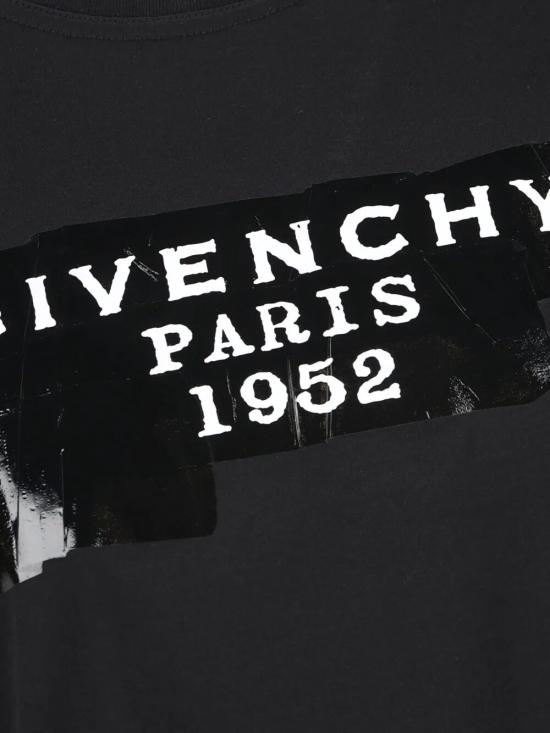 25FW 지방시 반팔 티셔츠 BW70FJP78U 001 BLACK - GIVENCHY
