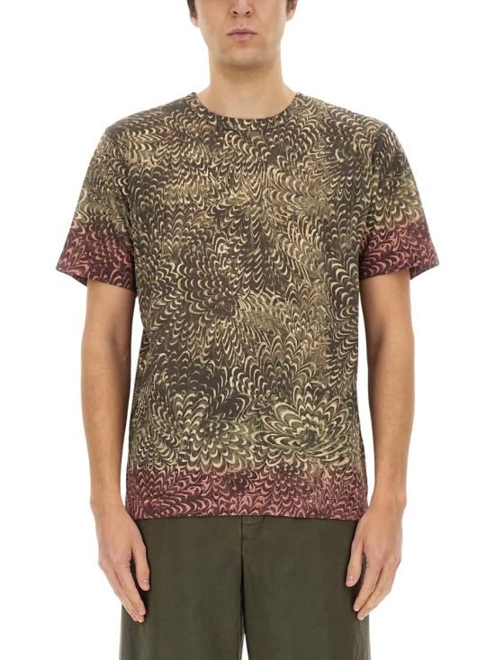 25SS 드리스 반 노튼 반팔 티셔츠 021145 1609901 MULTICOLOUR