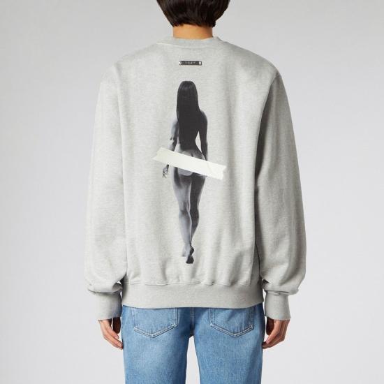  1989 스튜디오 스웨터 MFW24 301 ARTCO MLG GREY - 1989 STUDIO