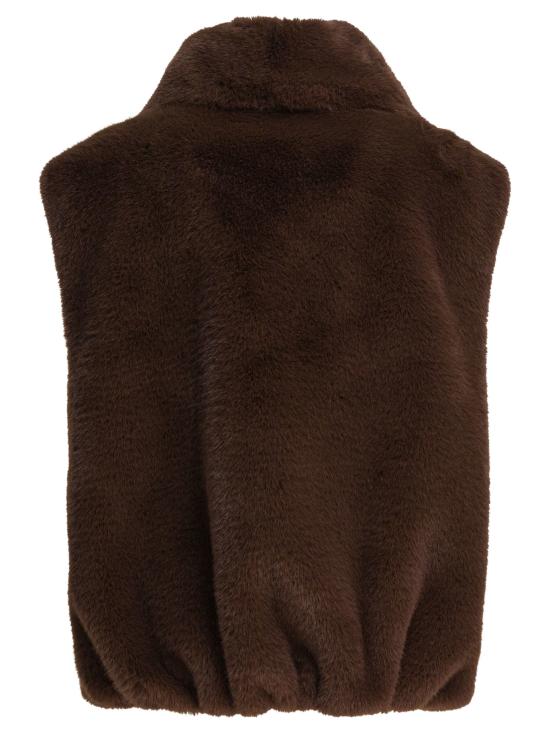 25FW 핑코 무스탕 105107A2WNL74 BROWN - PINKO