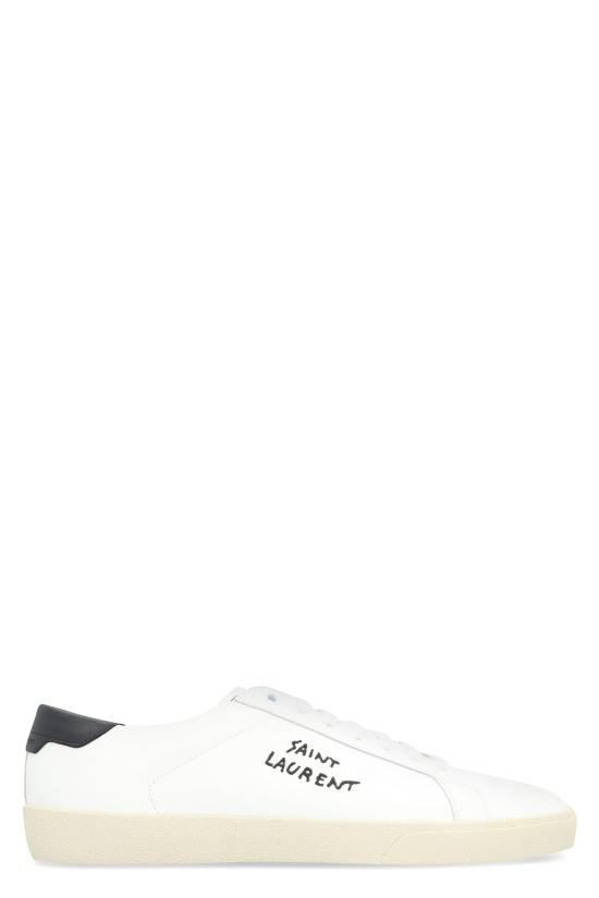 25FW 생로랑 스니커즈 610685AABEE 9061 BLANCNERO