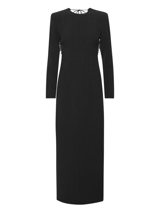 26SS 로테이트 바이 크리스텐슨 미디 원피스 114969100 BLACK