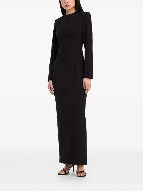 26SS 로테이트 바이 크리스텐슨 미디 원피스 114969100 BLACK - ROTATE BY BIRGERCHRISTENSEN