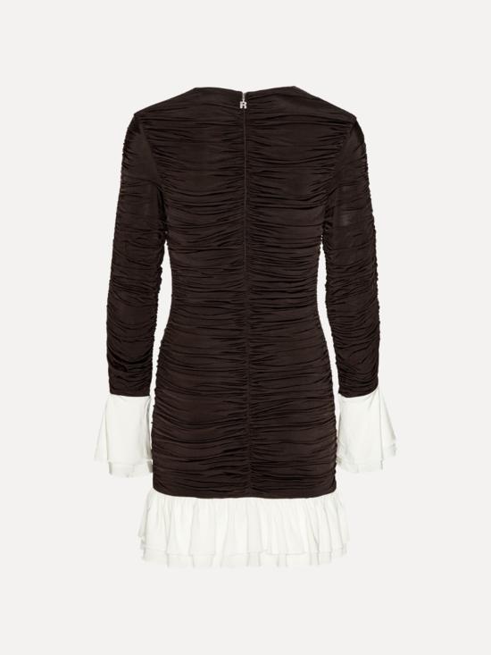 26SS 로테이트 바이 크리스텐슨 미디 원피스 1149643065 BROWN - ROTATE BY BIRGERCHRISTENSEN