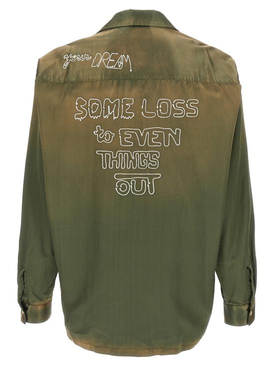 25FW 메종 미하라 야스히로 셔츠 J15SH183KHAKI - MAISON MIHARA YASUHIRO