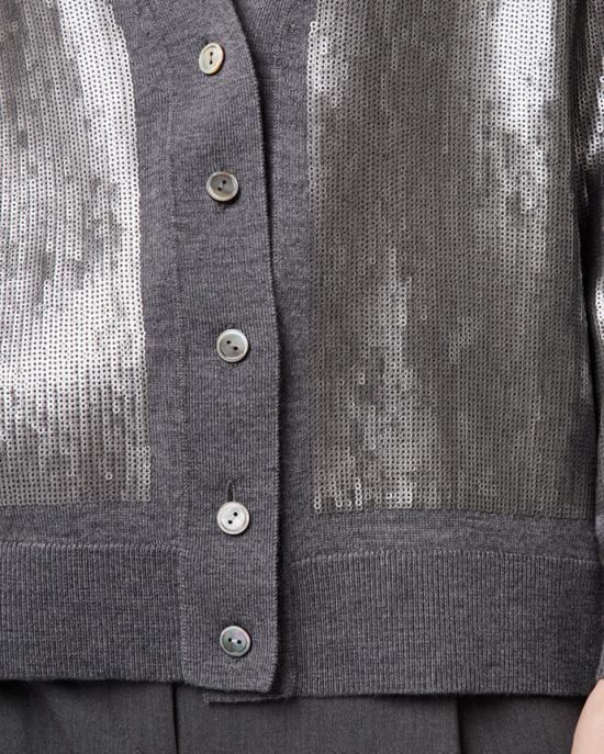 25FW 알파스튜디오 가디건 AD 4471E2005 DARK GRAY - ALPHA STUDIO