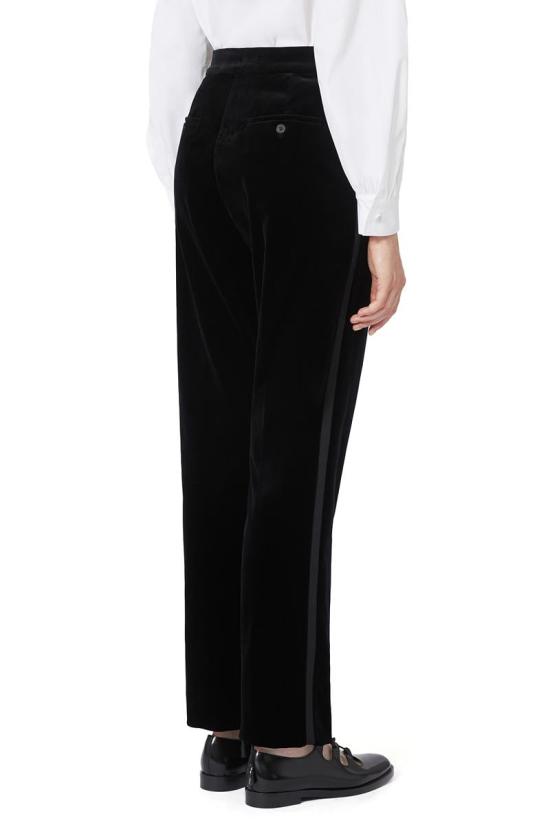 25FW 막스마라 스트레이트 팬츠 2521136231600007 Black - MAX MARA