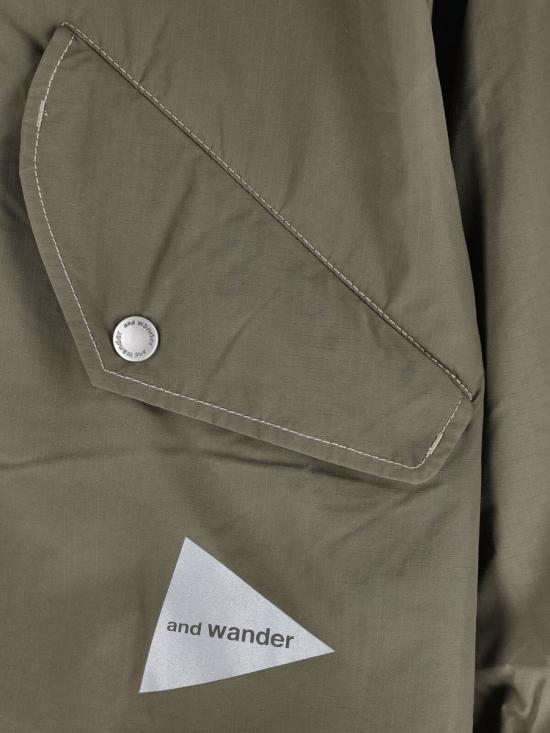 25FW 앤드원더 자켓 5745281051180 GREEN - AND WANDER