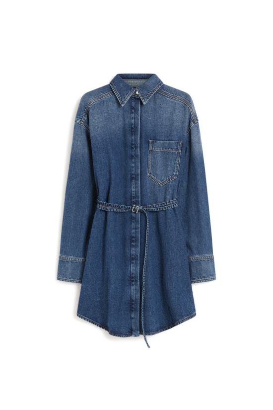 25FW 스포트막스 데님 자켓 2522196015600005 BLUE