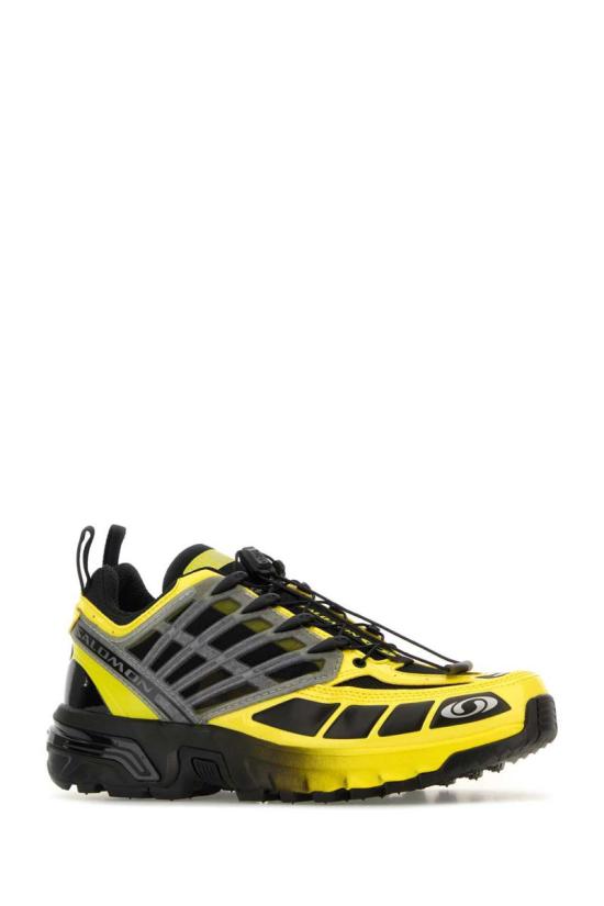 25FW MM6 메종마르지엘라 스니커즈 S59WS0214P6163HB006 BLACK YELLOW DOM - MM6 MAISON MARGIELA