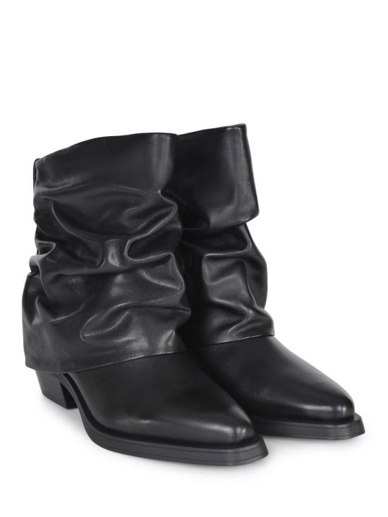 25FW 아쉬 부츠 LOREN01SOFT MUSTANG BLACK Black - ASH