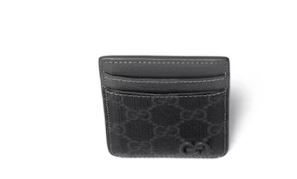 25FW 구찌 명함지갑 817197FACQC1048 GRAY BLACK DOM - GUCCI