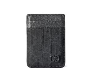 25FW 구찌 명함지갑 817197FACQC1048 GRAY BLACK DOM