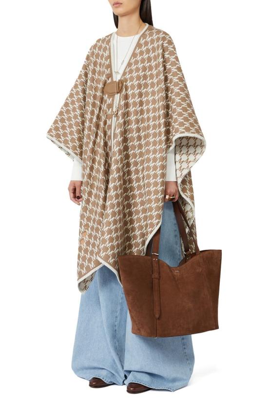 25FW 막스마라 울 코튼 자카드 판초  2524546111600001 COLONIAL - MAX MARA