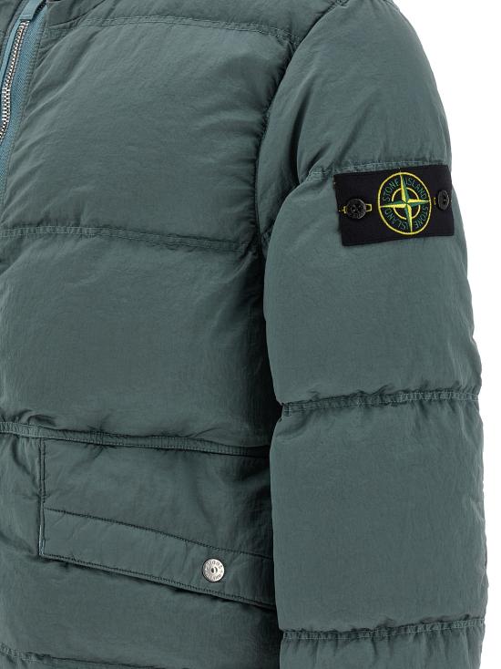 25FW 스톤 아일랜드 나일론 메탈 에코닐 후드 다운 파카  K2S154100088S0019V0057 - STONE ISLAND