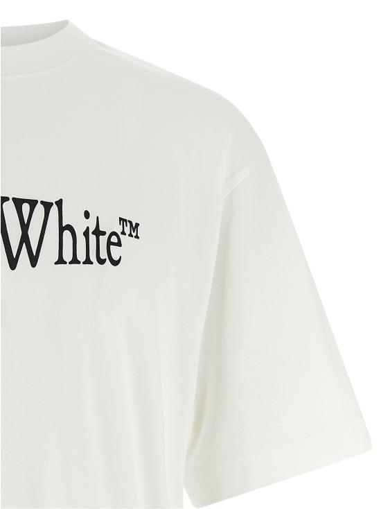 25FW 오프화이트 반팔 티셔츠 OMAA120F25JER00F01100110 - OFF WHITE