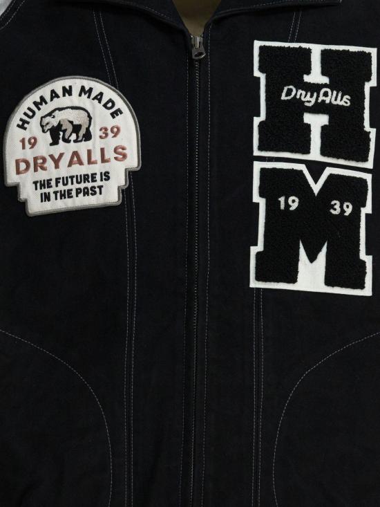25FW 휴먼메이드 봄버 자켓 HM30JK012BLACK - HUMANMADE