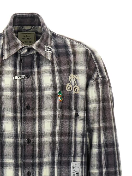 25FW 메종 미하라 야스히로 셔츠 J15SH181BLACK - MAISON MIHARA YASUHIRO