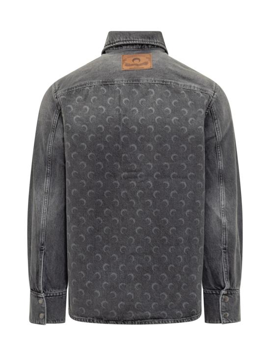 25FW 마린세르 긴팔 셔츠 USI035ACDEN0006 GR90 DARK GREY - MARINE SERRE