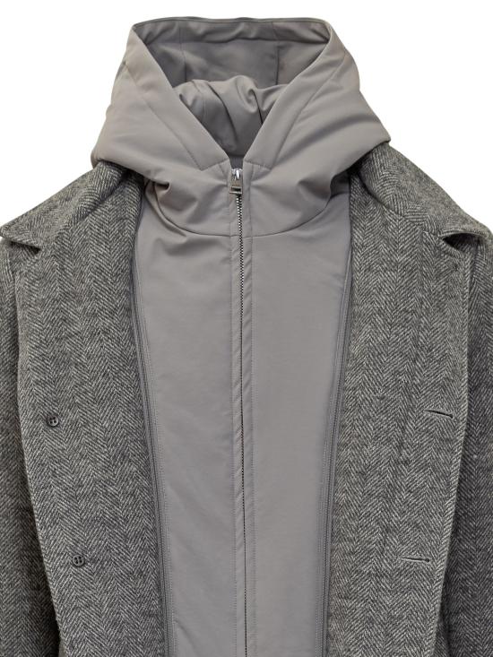 25FW 두노 트렌치 코트 JASPERLODI 402 GRIGIO CEMENTO - DUNO