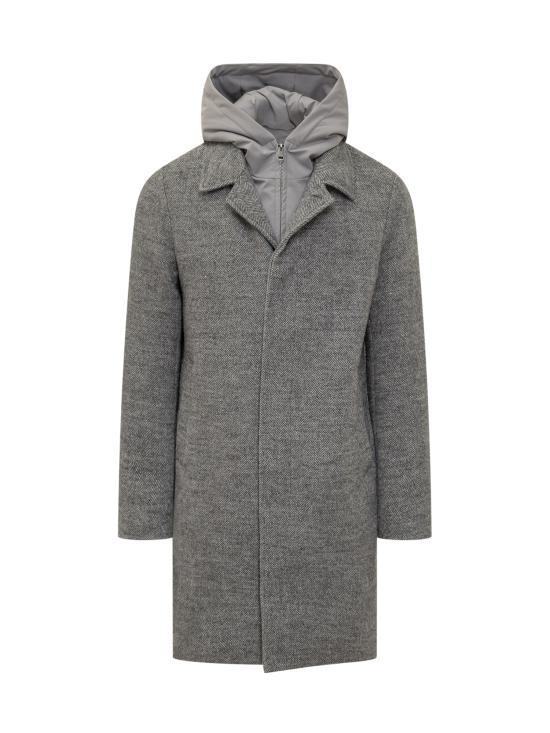 25FW 두노 트렌치 코트 JASPERLODI 402 GRIGIO CEMENTO