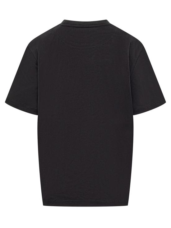 25FW 디 아티코 반팔 티셔츠 251WCT00350JJJ025AA 100 BLACK - THE ATTICO