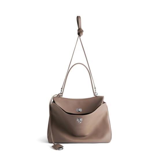 26SS 발렌시아가 로데오 미디움 핸드백 7897722AA4U2909 Beige - BALENCIAGA