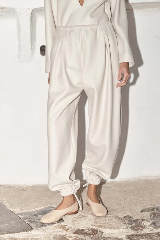  다두라 스트레이트 팬츠 다투라 삶은 양모 켄도 팬츠 C - DATURA