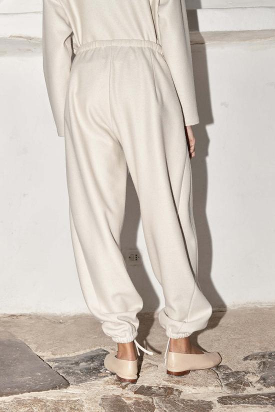  다두라 스트레이트 팬츠 다투라 삶은 양모 켄도 팬츠 C - DATURA