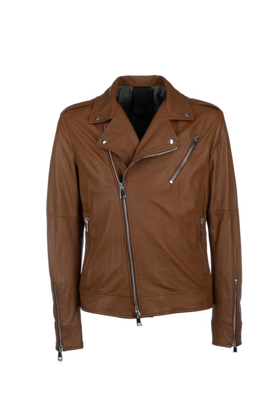  지오카스타 바이커 자켓 TAKIS CUOIO Cuoio