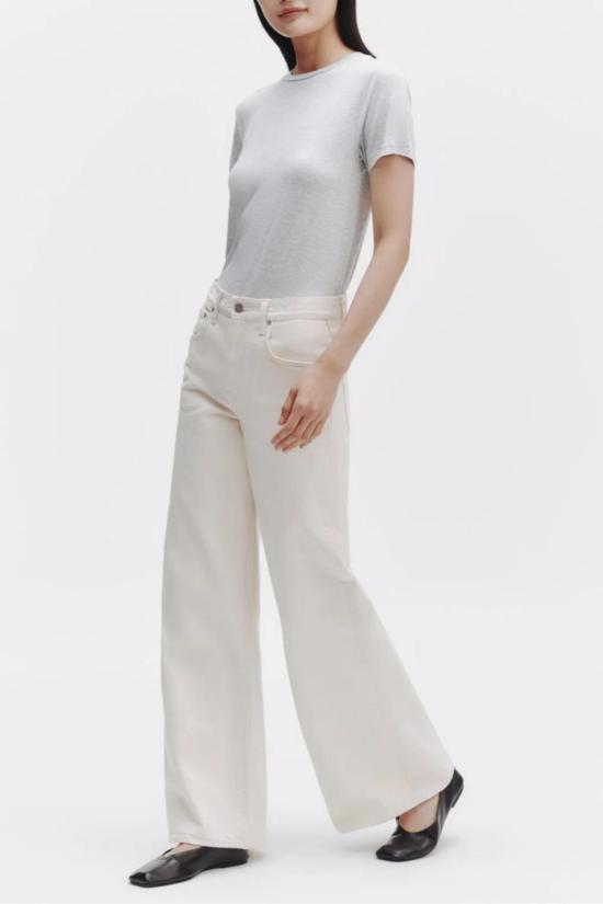  티더블유피 반팔 티셔츠 Twp His Tee Tee 라이트 헤더 그레이 - TWP