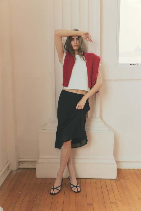  아잘레아 미디 스커트 아잘리아 마이카 스커트 - AZALEA