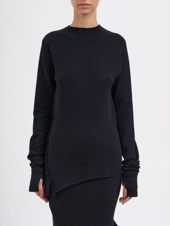 25FW 마크르비앙 스웨터 1740 0 Black